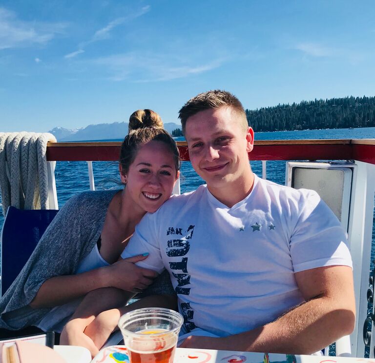 After a hike at Lake Tahoe, this booze-cruise was much deserved! 