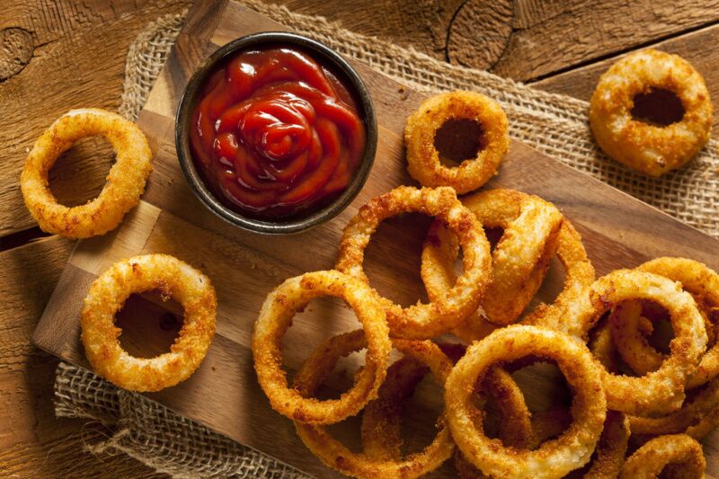 Onion rings Marvel party ideas