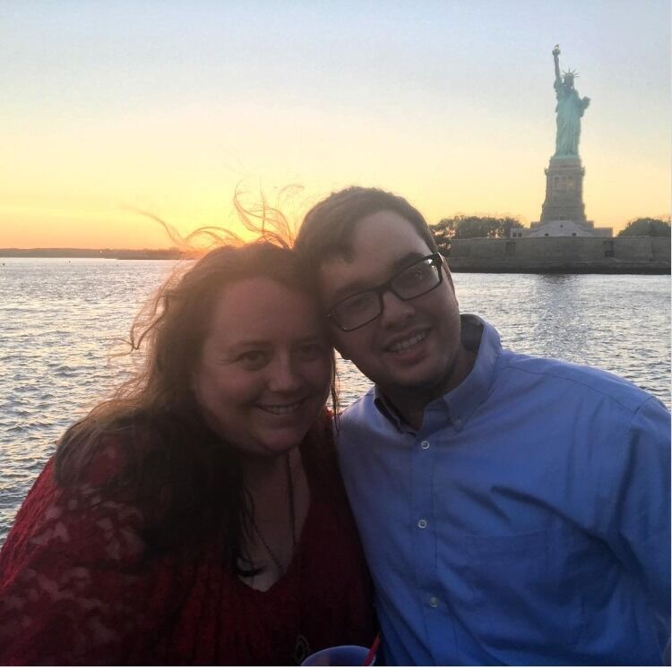 Sunset ferry ride