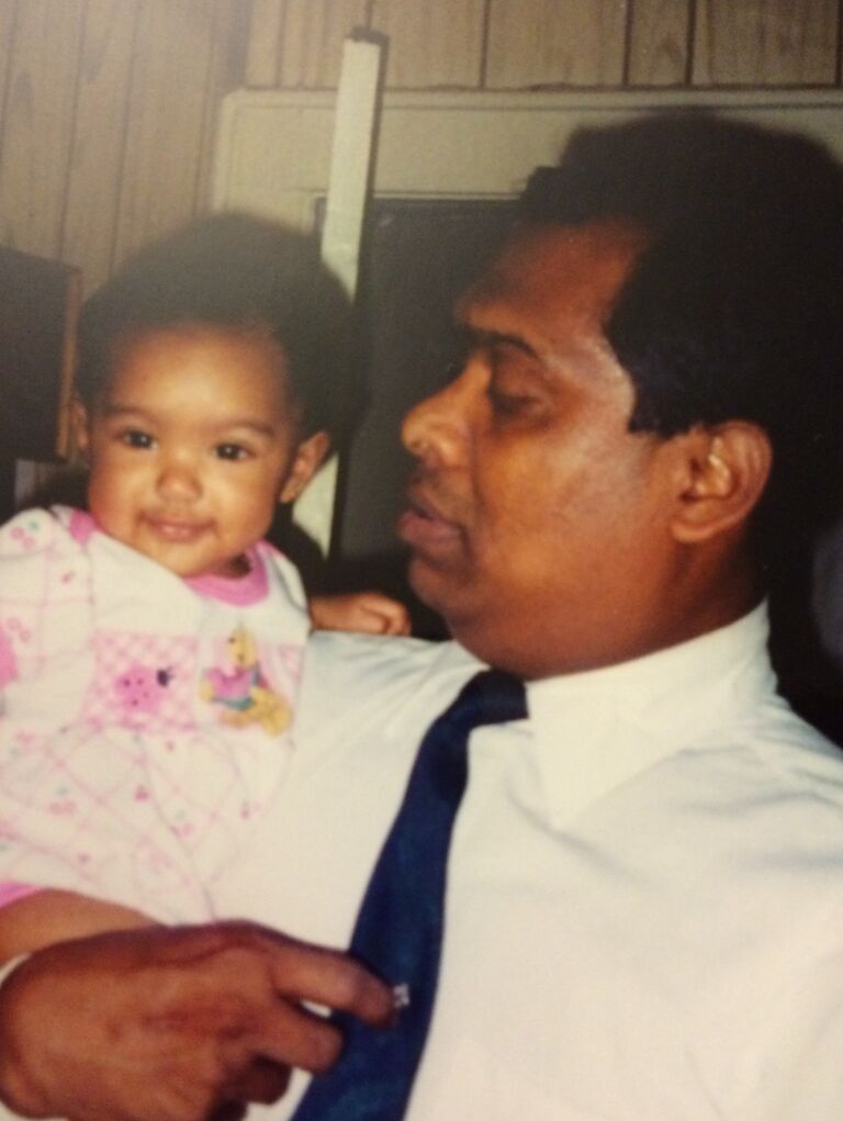 Not fresh out of the womb, but baby Shajna!