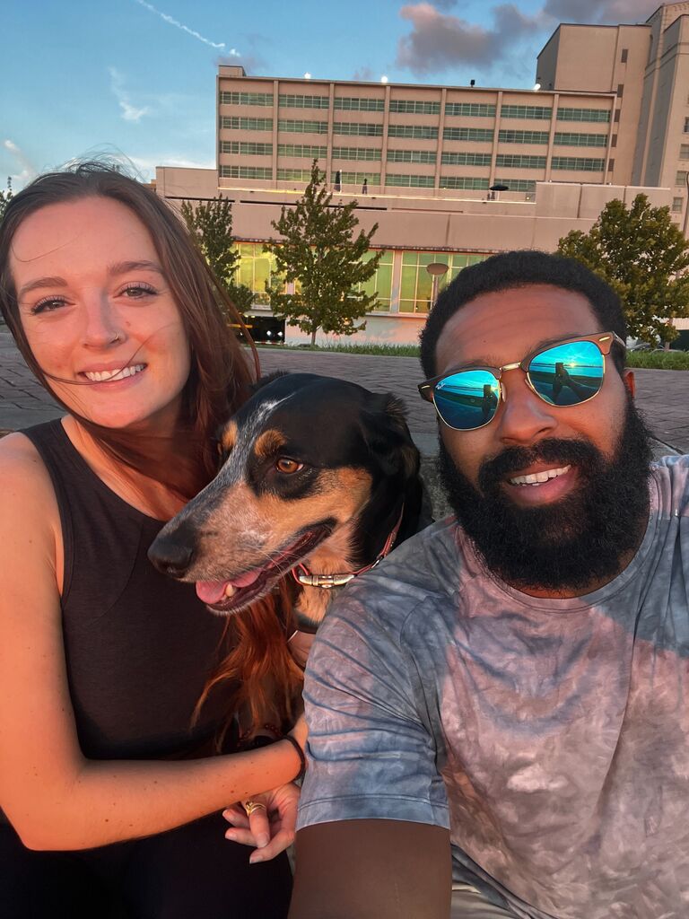 We got a dog!! We hit the adoption jackpot with this one. Miss Callie. 