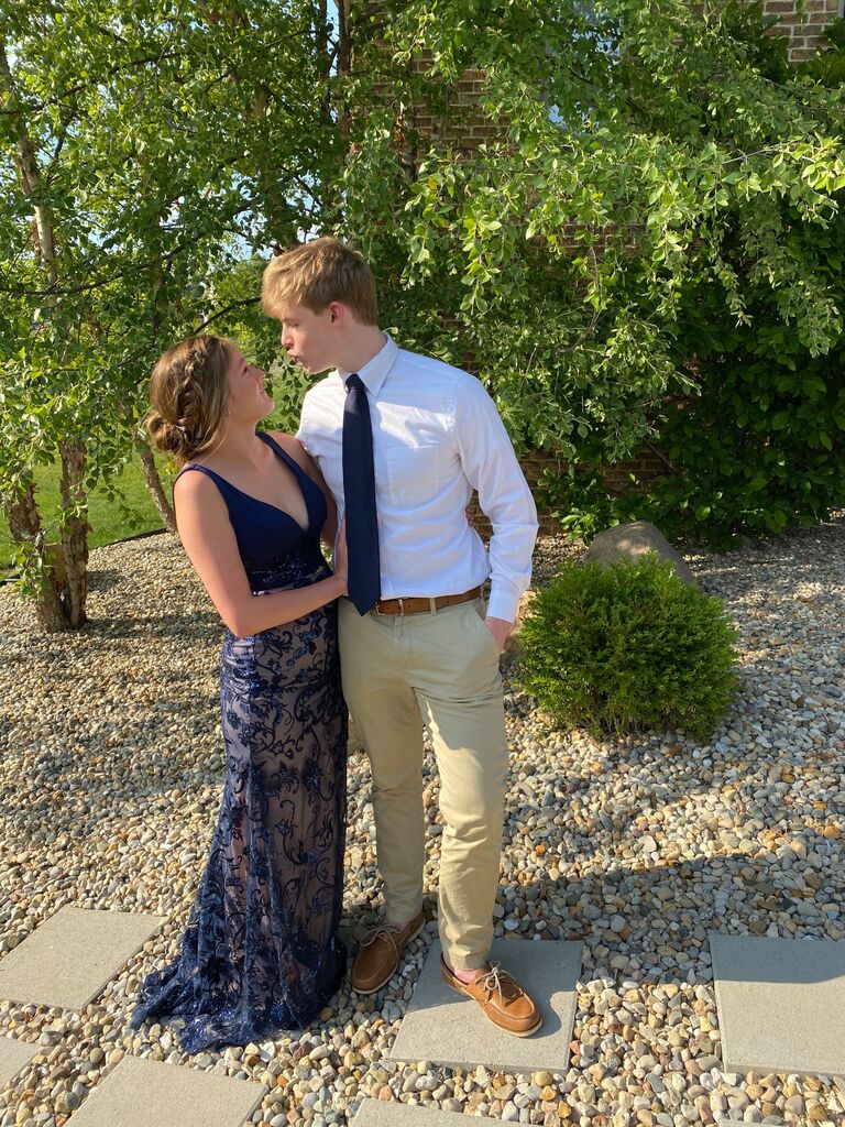 Another fake prom, got dressed up and took pictures then changed into comfier clothes to head over to the "carnival prom" and then out to eat with friends. 