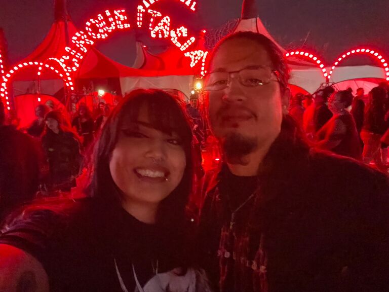 They got another chance to go to the Paranormal Cirque alone- and the whole time they were sad that Solana did not care that they left her at home with the babysitter LOL! But they were delighted to spend much needed time alone together.