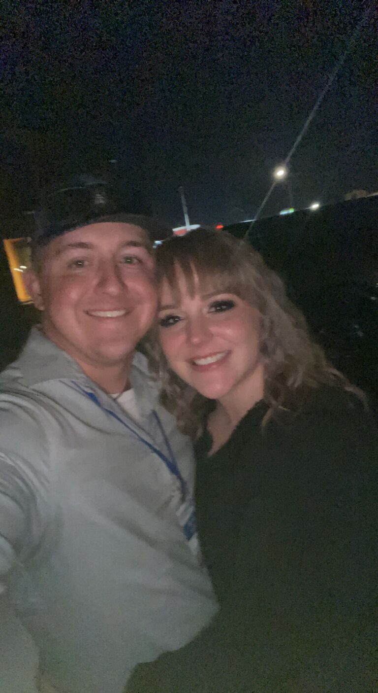 Third date in Grand Island. We met at Applebee's then we drove around in a new Ford Bronco that Jacob test drove from work at Anderson Ford. He showed me his hometown of Saint Paul, NE.