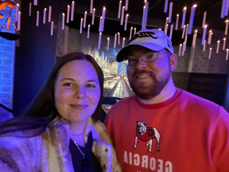 A Hufflepuff and a Gryffindor visit the Harry Potter Exhibition