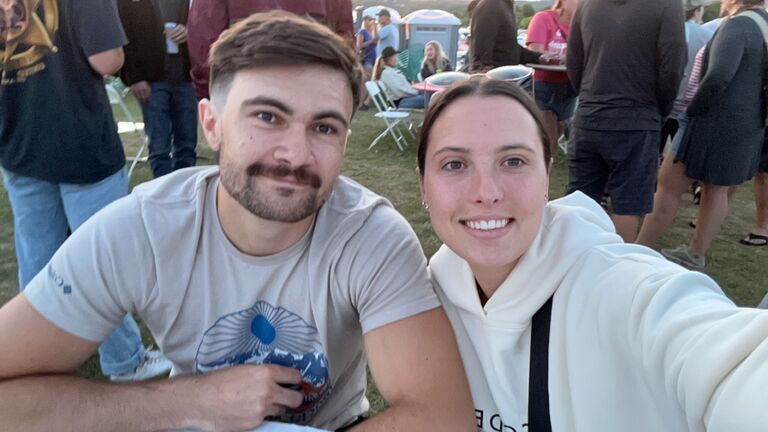 Beer tent at Cherry Fest