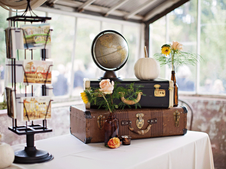 Nature Themed Interactive Wedding Guestbook Craft