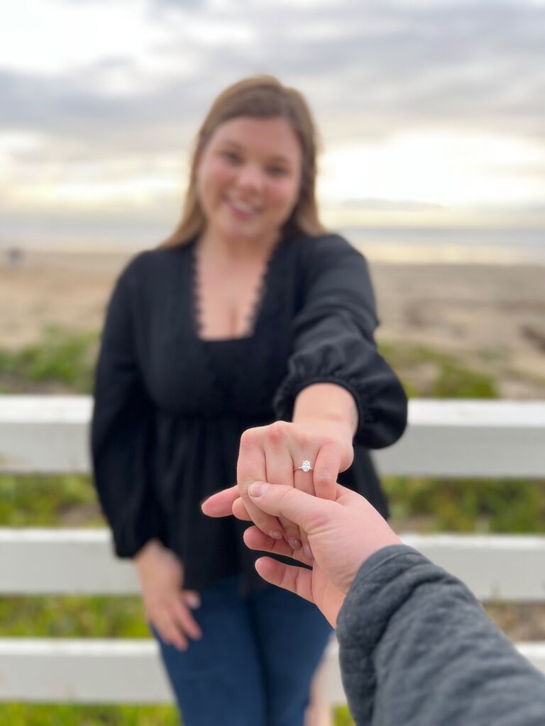 The day we got engaged!