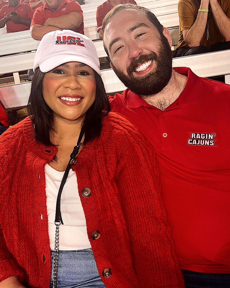 Supporting the Cajuns 