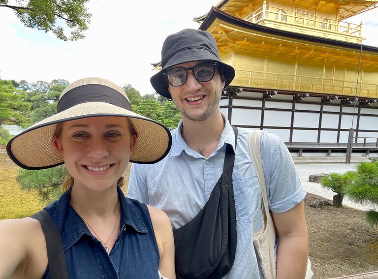 Logan is able to come back to Japan for the summer and work remotely! We explored Tokyo and Kyoto together making lots of Japan memories including surviving typhoon Kahnun and Logan getting mono (from Sarah) together. 