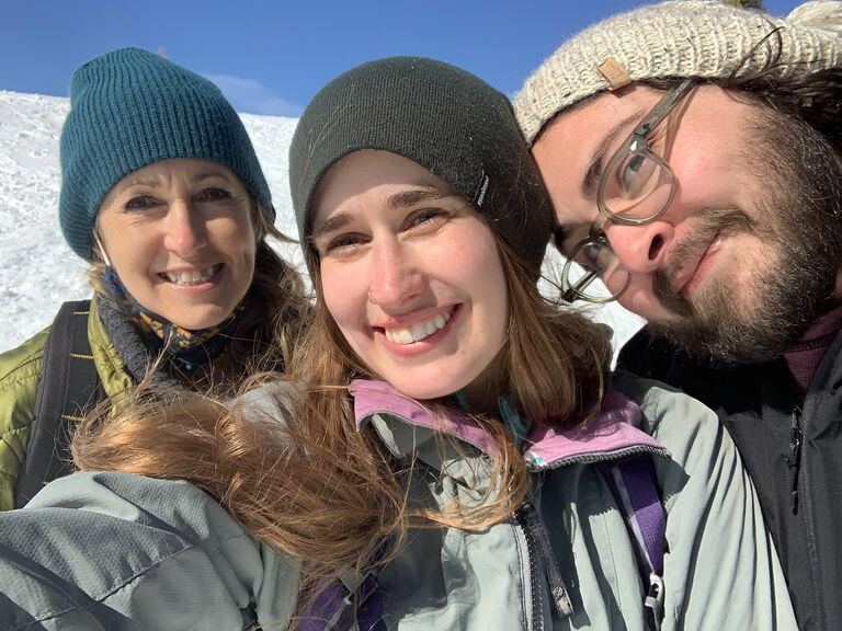 Snowshoeing Chickadee Ridge 