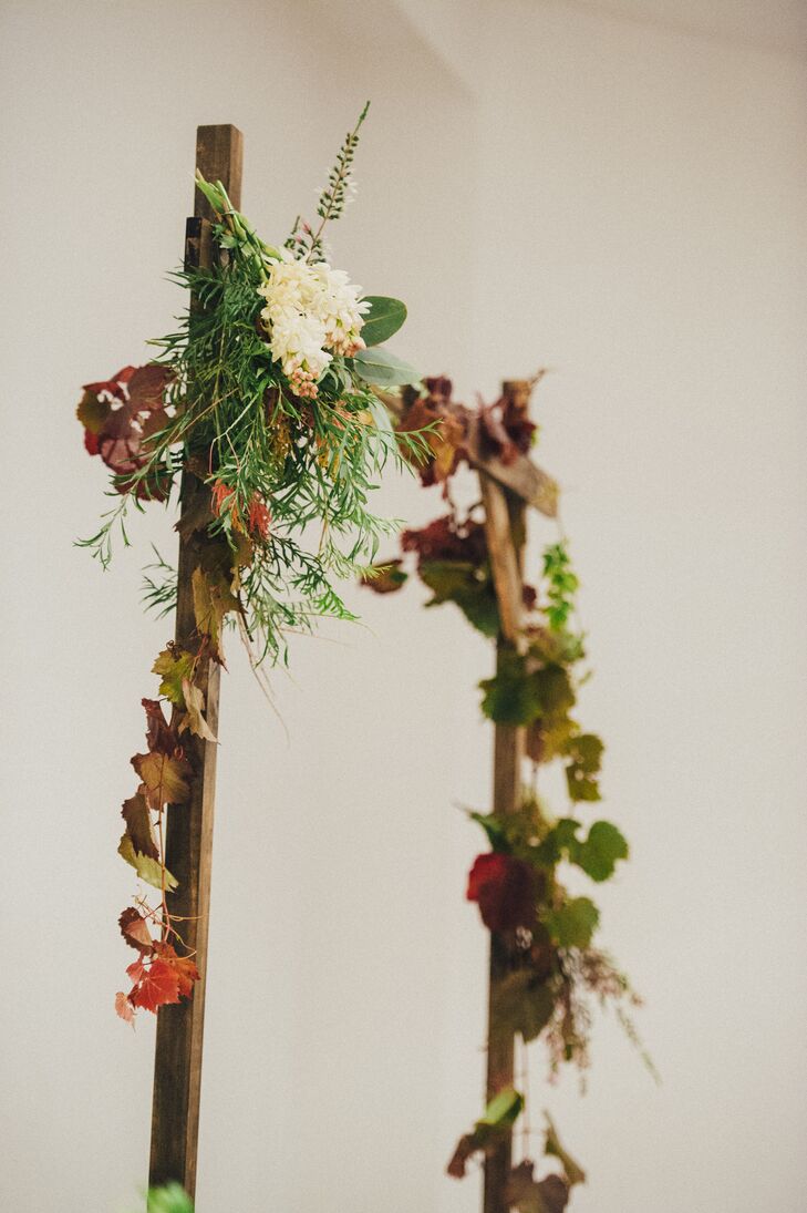 Rustic Diy Wooden Wedding Arch