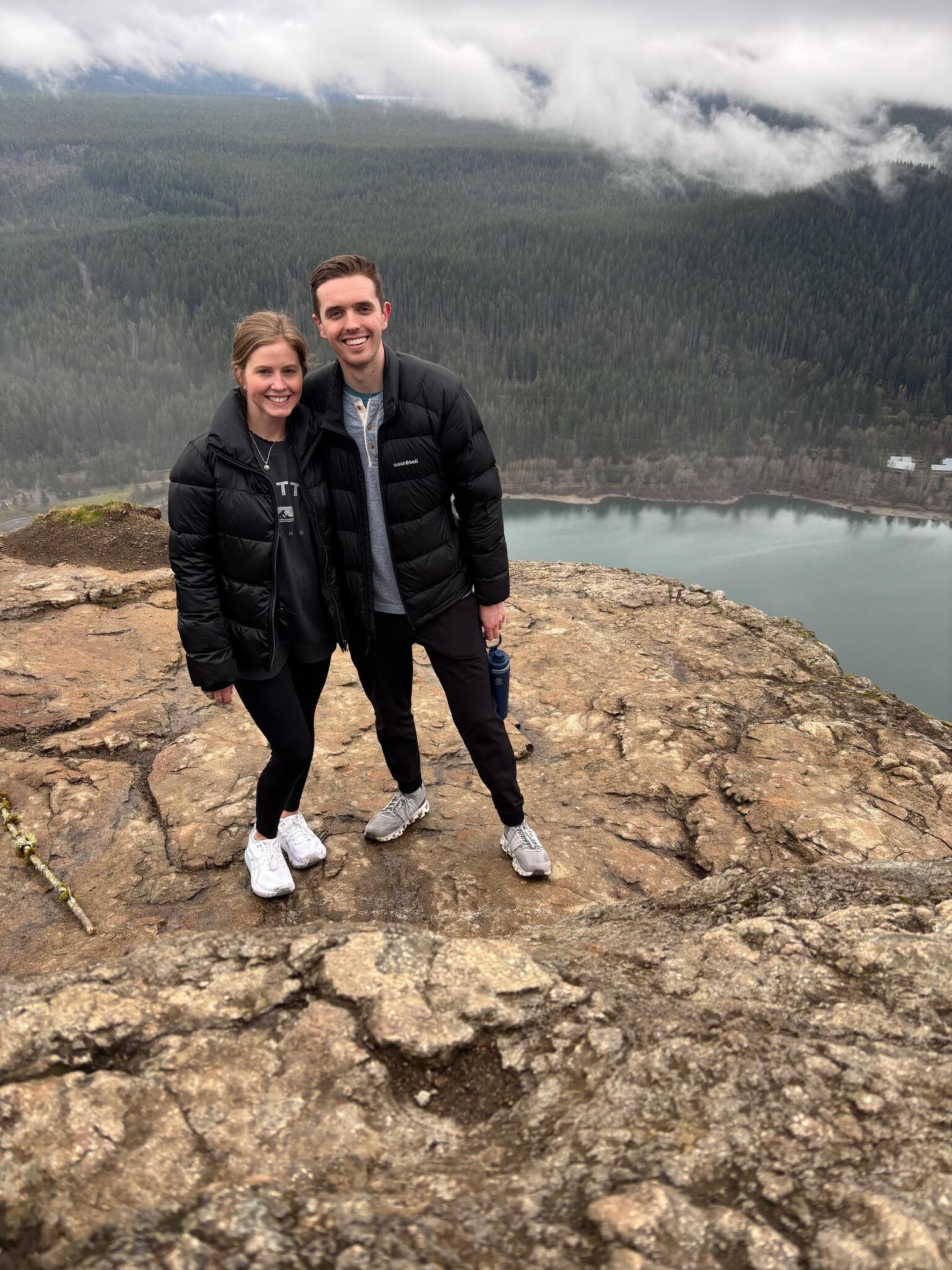 Allie took Parker on one of her favorite Seattle hikes