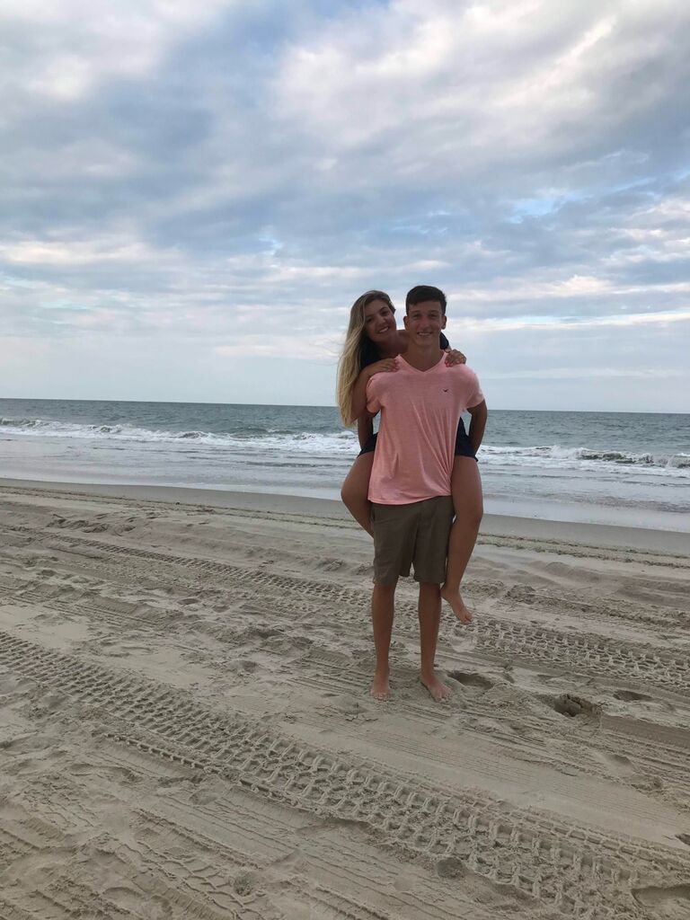 1st family vacation away in North Carolina with Amber's family!