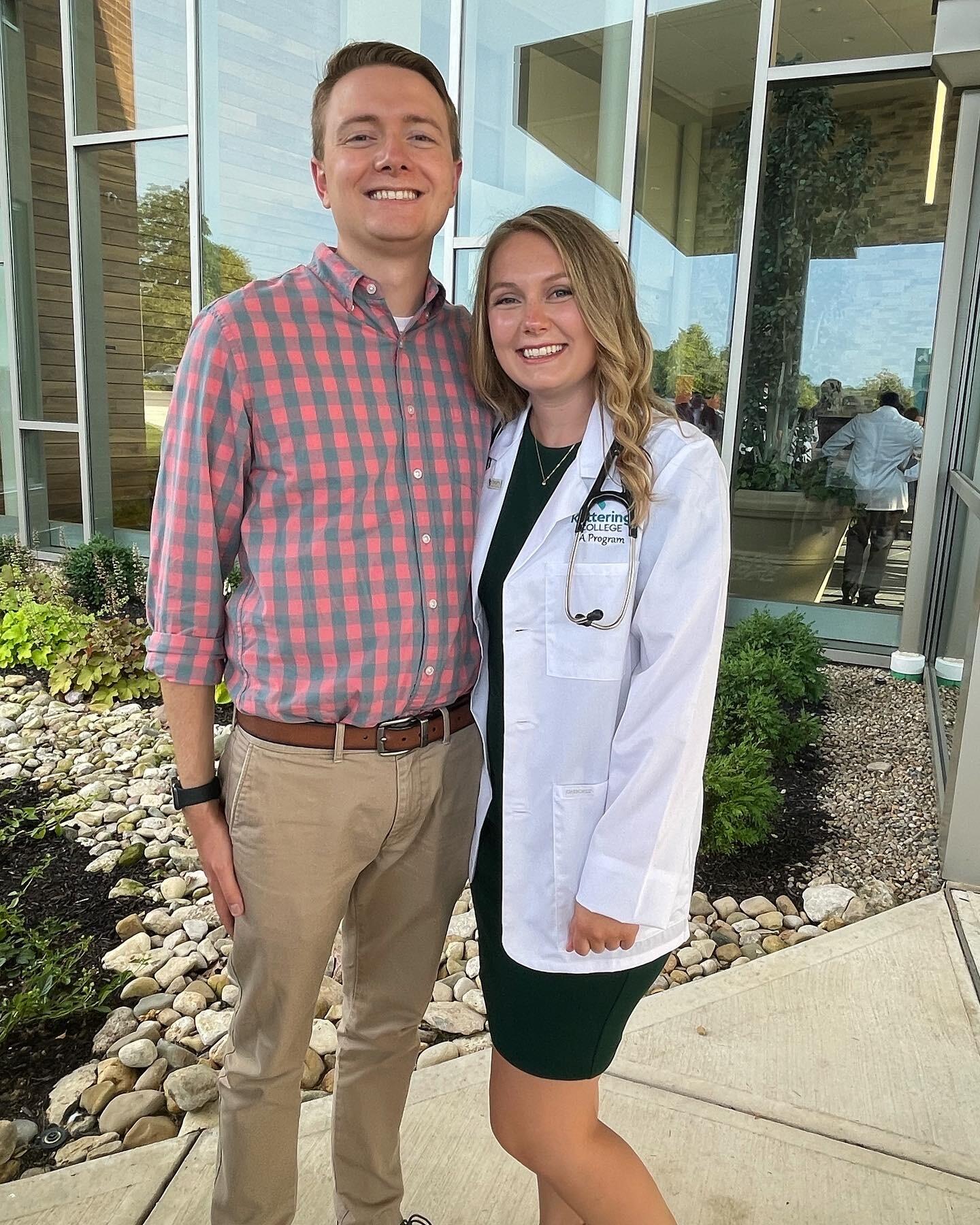 Didactic done and TJ no longer has to attempt to pronounce medical terminology to quiz Erin!! A Win-win