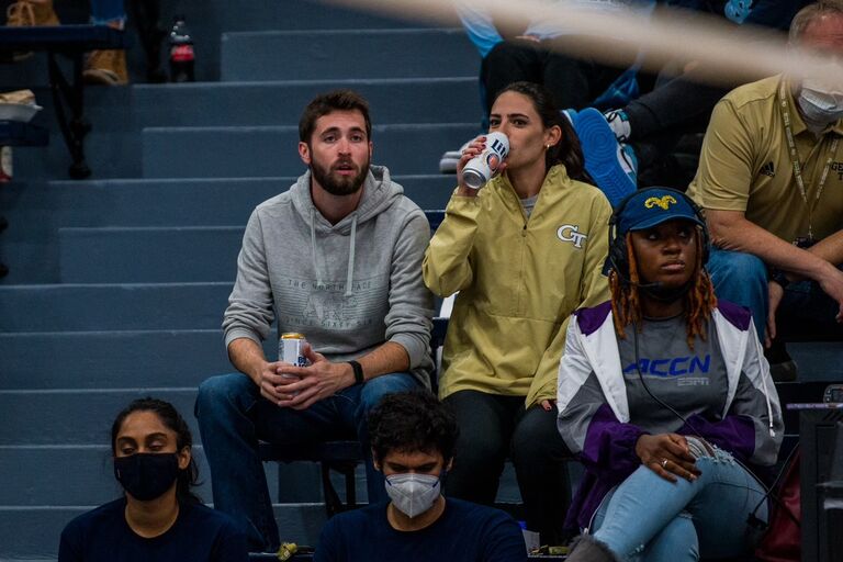 Georgia Tech Volleyball Game (one of many, still just friends!)