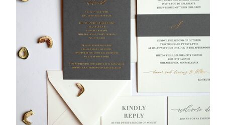 Custom Wedding Suites - Paper On Pine