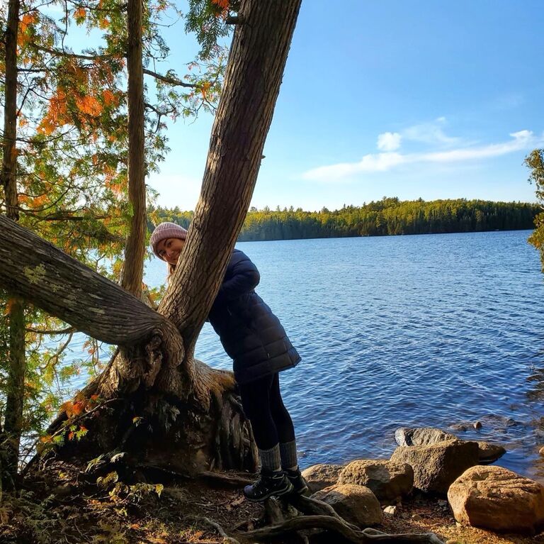 ...and we also went camping to get some fresh air!
