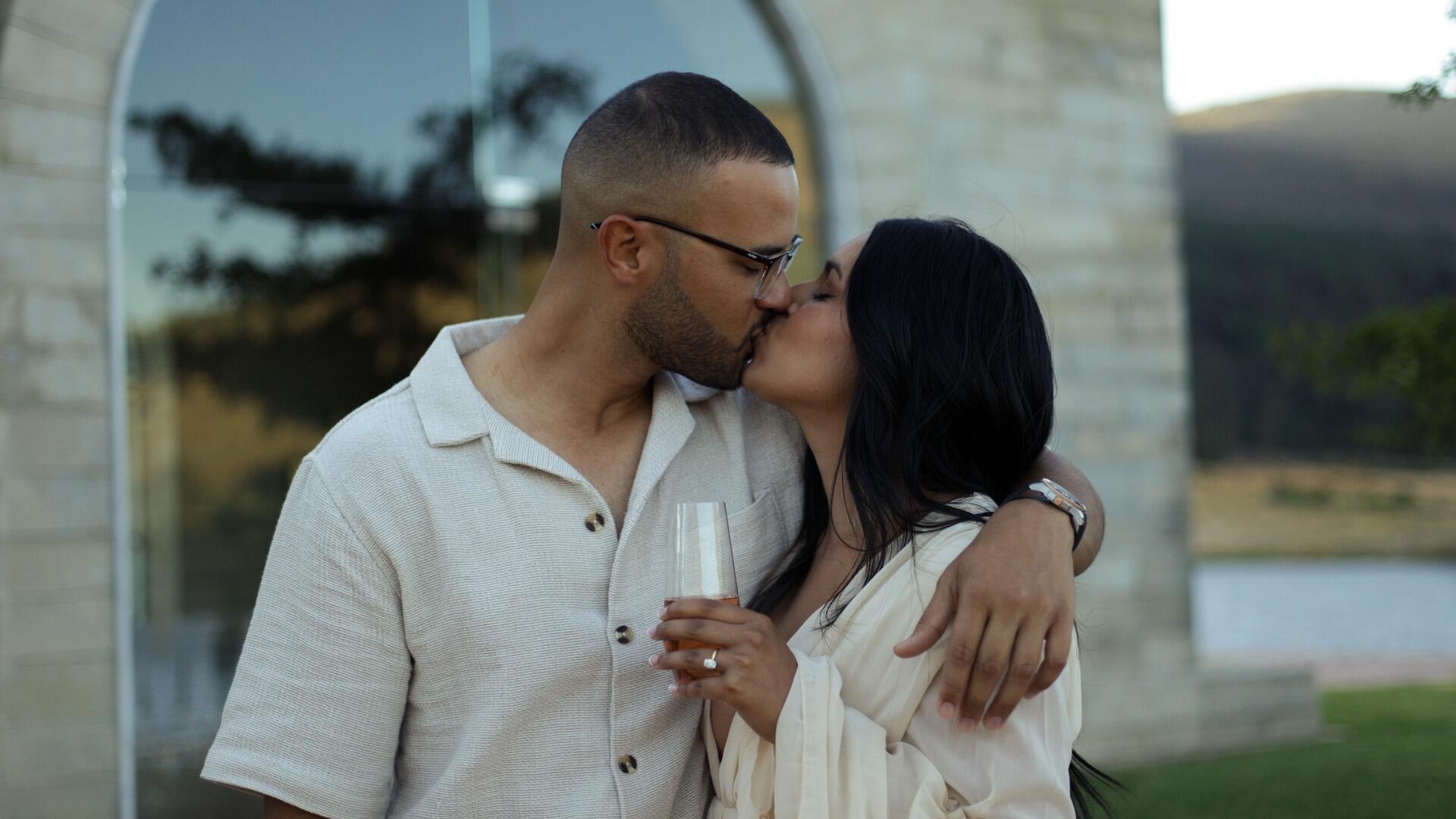 Fast forward two years later and we’re engaged. 