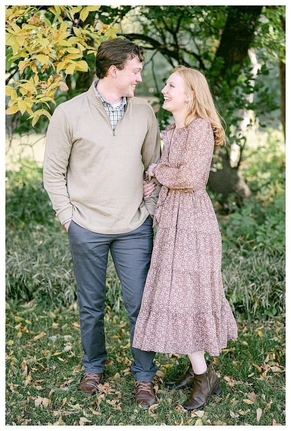 We got engaged on August 23, 2023, and our engagement photos were taken in October! We are so excited for our wedding to come, and we cannot wait to share our special day with all of you, our family and friends! 