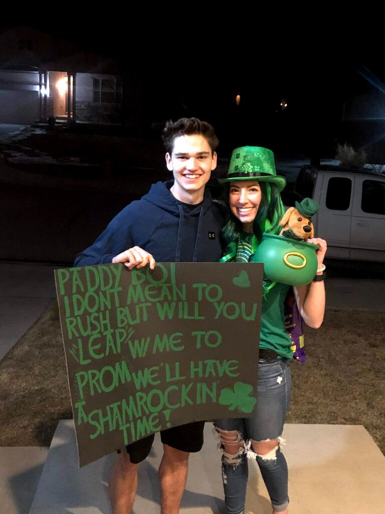 Meghan asking Pat to prom (the first time)