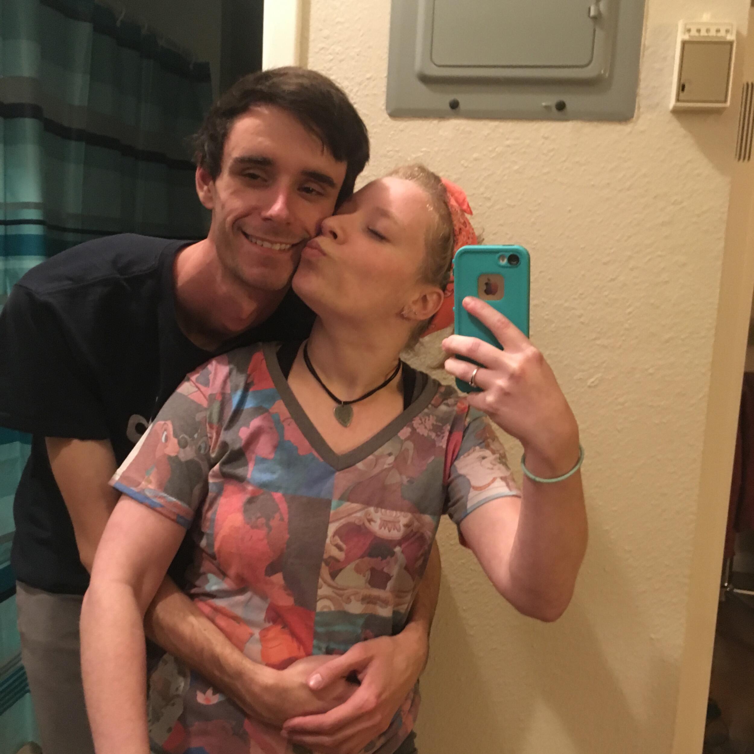 Finally moved into our very first apartment, and 2.5 years of long distance was over.