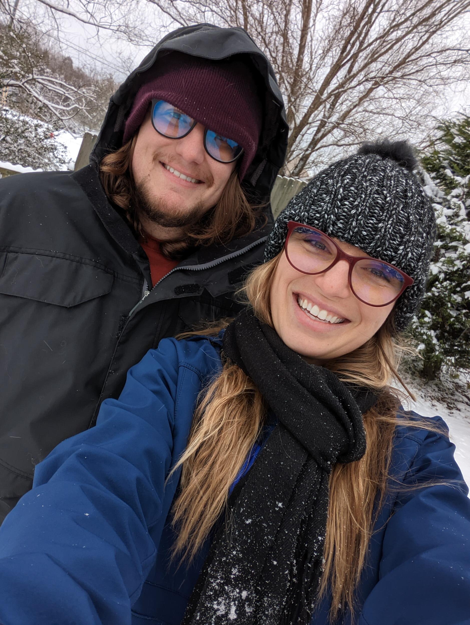 Our first Nashville snow!