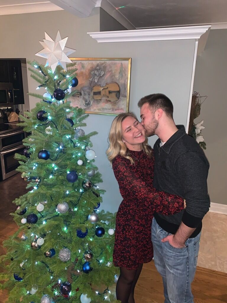 Their first Christmas together, where they announced to the world that they were back together after 10 long years!!