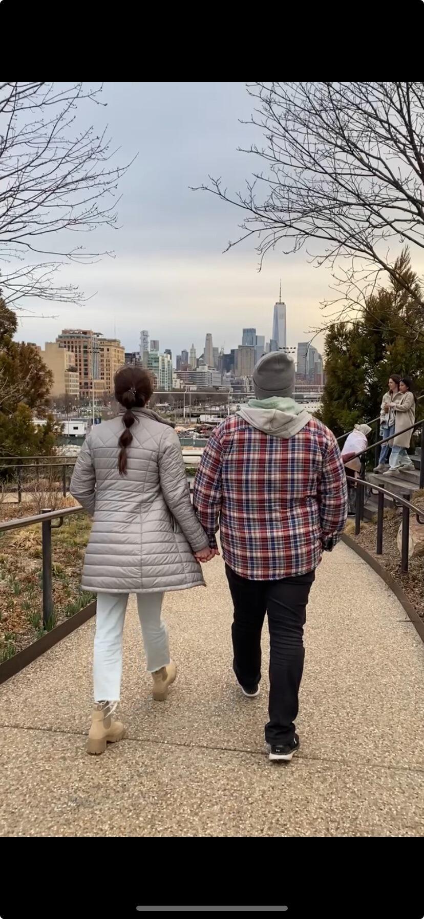 We got to travel to NYC together both for the first time! We lead a conference together and got to visit the Jersey Shore line