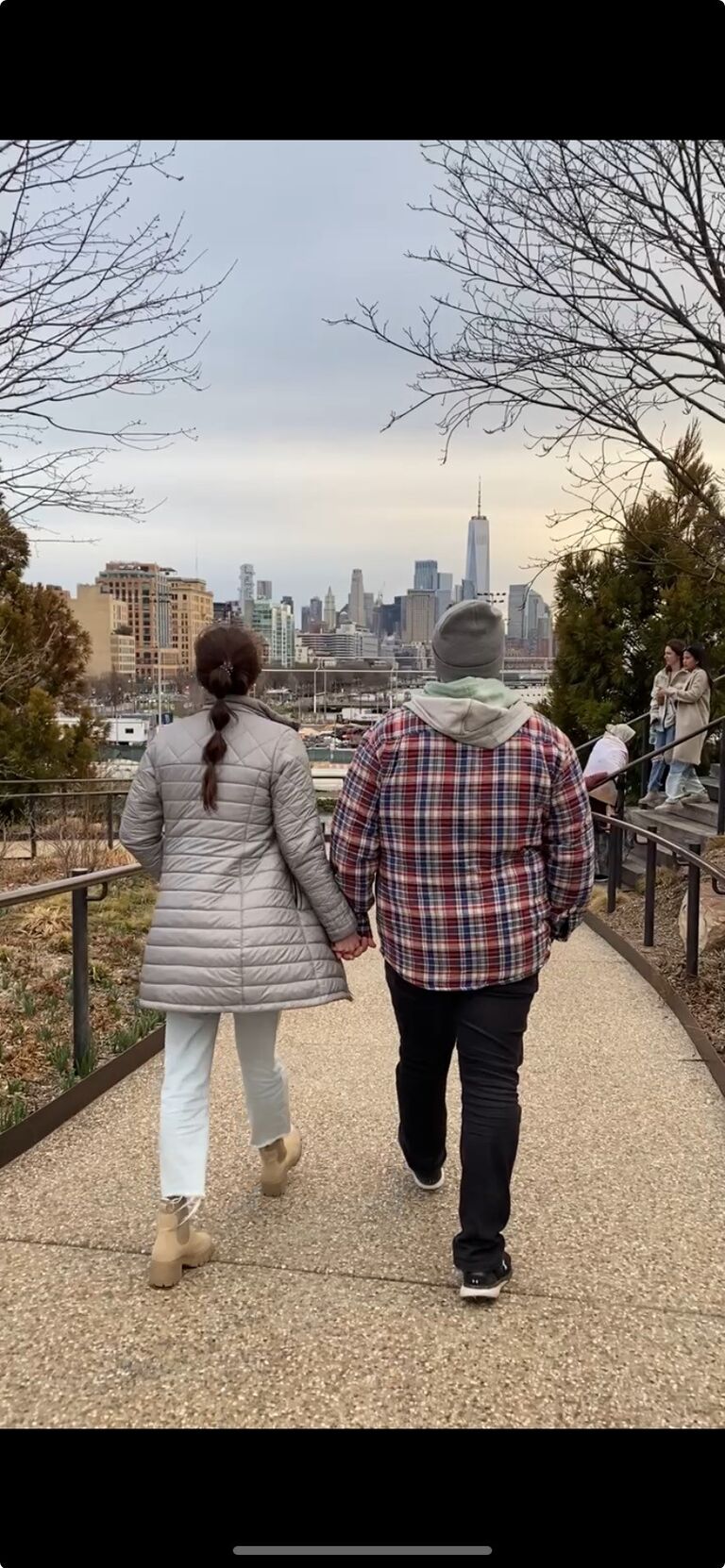 We got to travel to NYC together both for the first time! We lead a conference together and got to visit the Jersey Shore line
