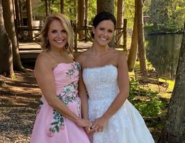 katie couric mother of the bride daughter wedding