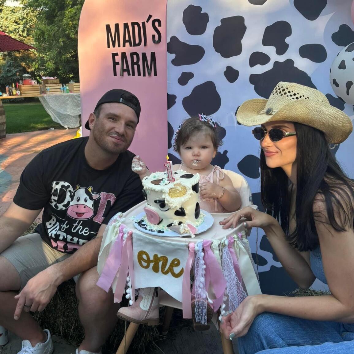 Celebrating our girls first birthday (and us surviving our first year of parenthood…yay!)