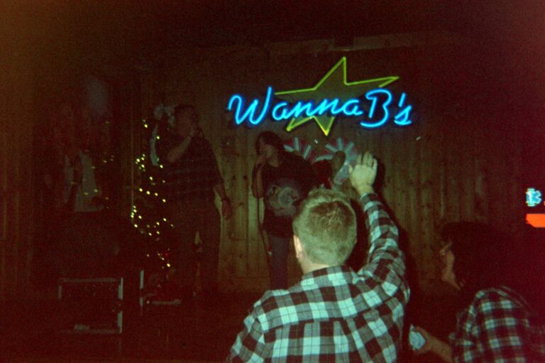 We took a Thanksgiving trip to Nashville. This is a photo of Mike being surprised he was signed up to sing "Rich Girl" with me for karaoke. Mike is a much better singer than me. 