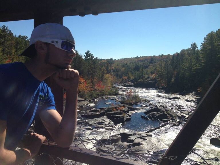 Kristen and Tyler's first date as a couple at Onaping Falls 