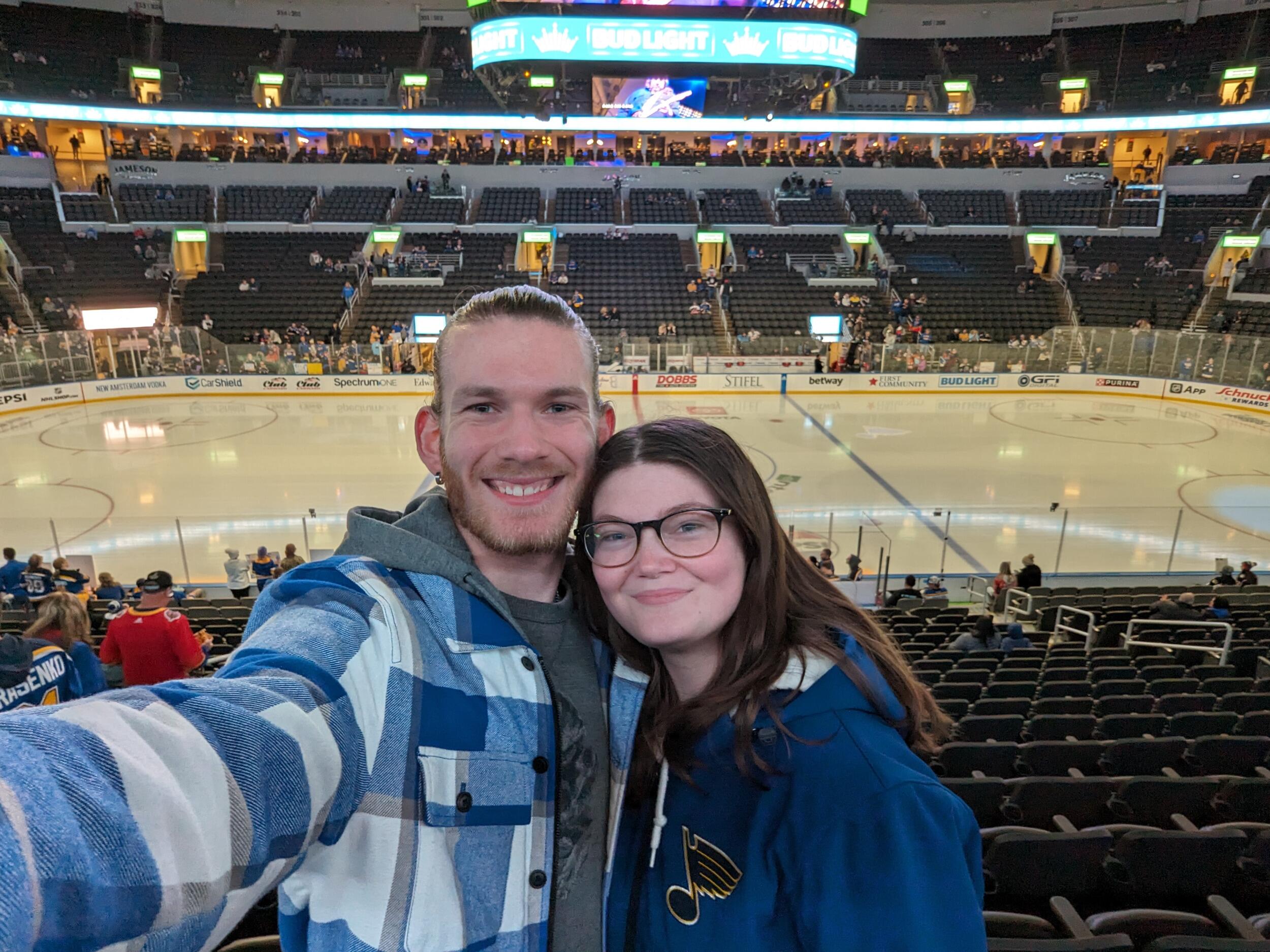 st. louis blues hockey game