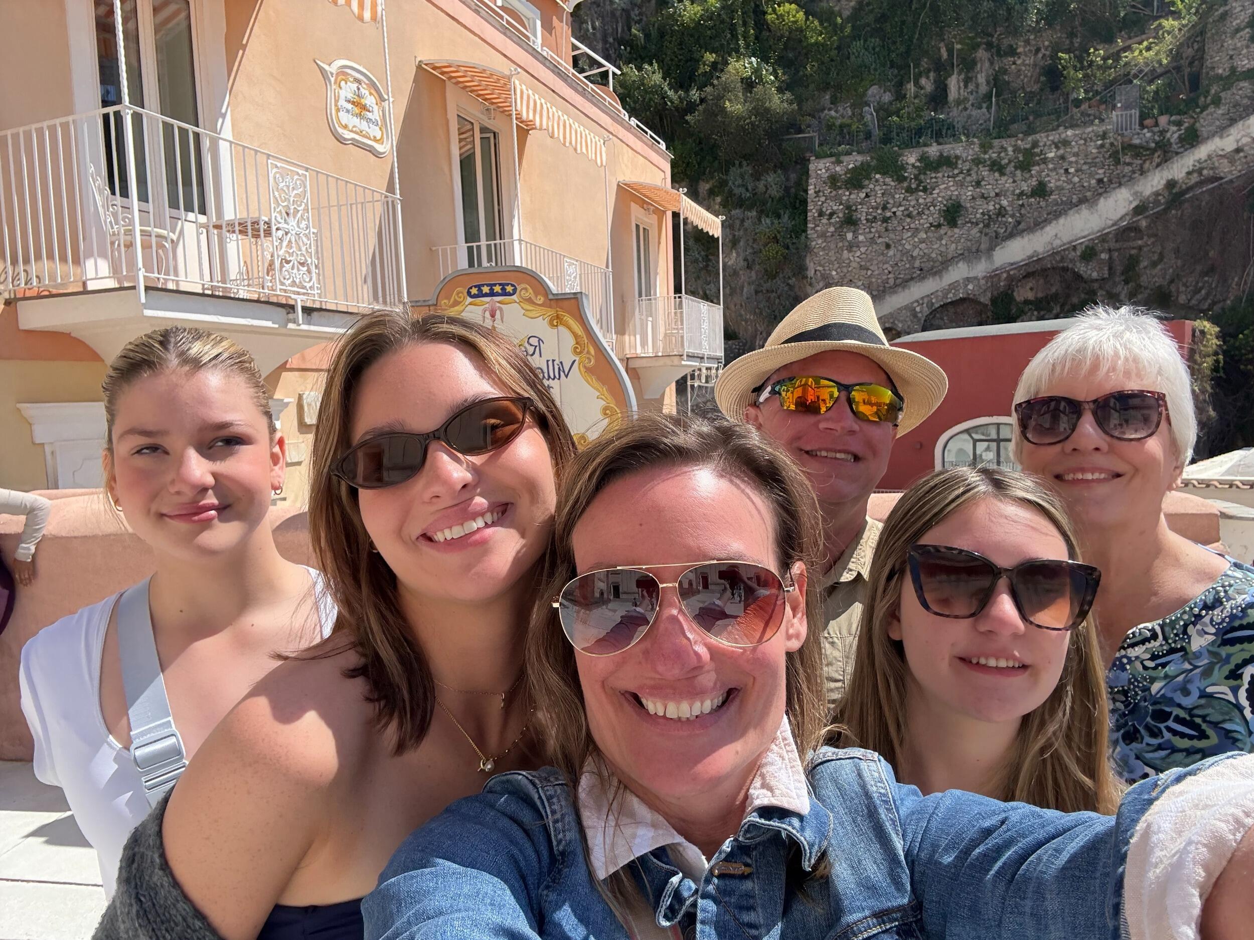 Amalfi Coast with the crew