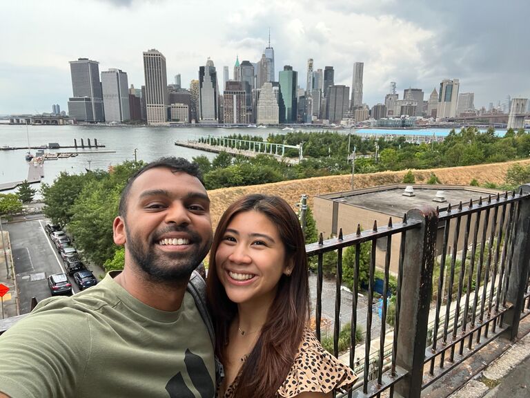 Dilip returned from the Middle East and a few days later he couldn't wait to visit Grace in NYC. After a day together Grace's sparks finally started flying and we started dating! 