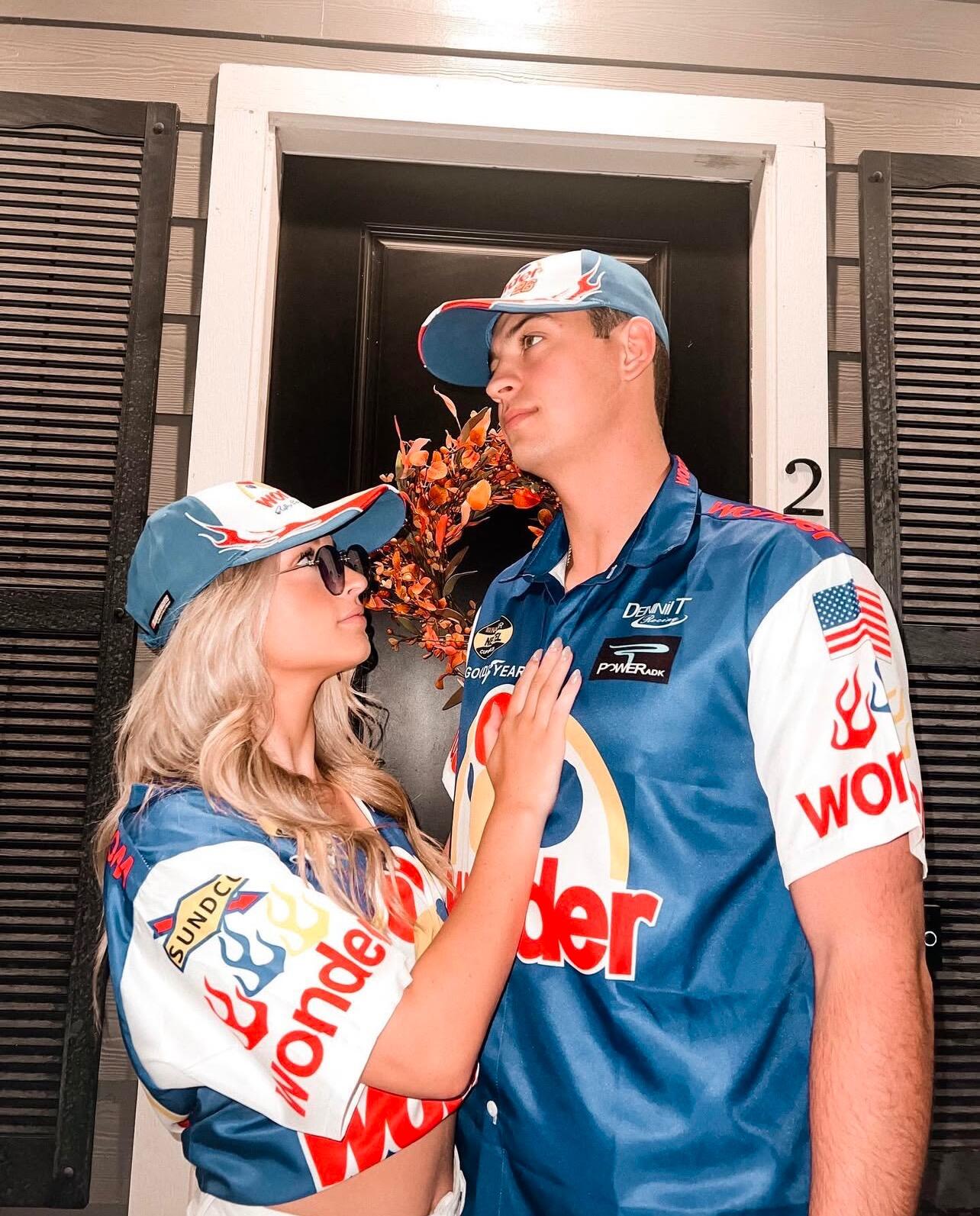 We officially started dating  on this night (meaning Kai asked me to be his girlfriend, finally!!) 

We were also celebrating Halloween! We dressed up as Talladega nights, and also watched the movie (because Katherine hasn’t seen any good movies). 