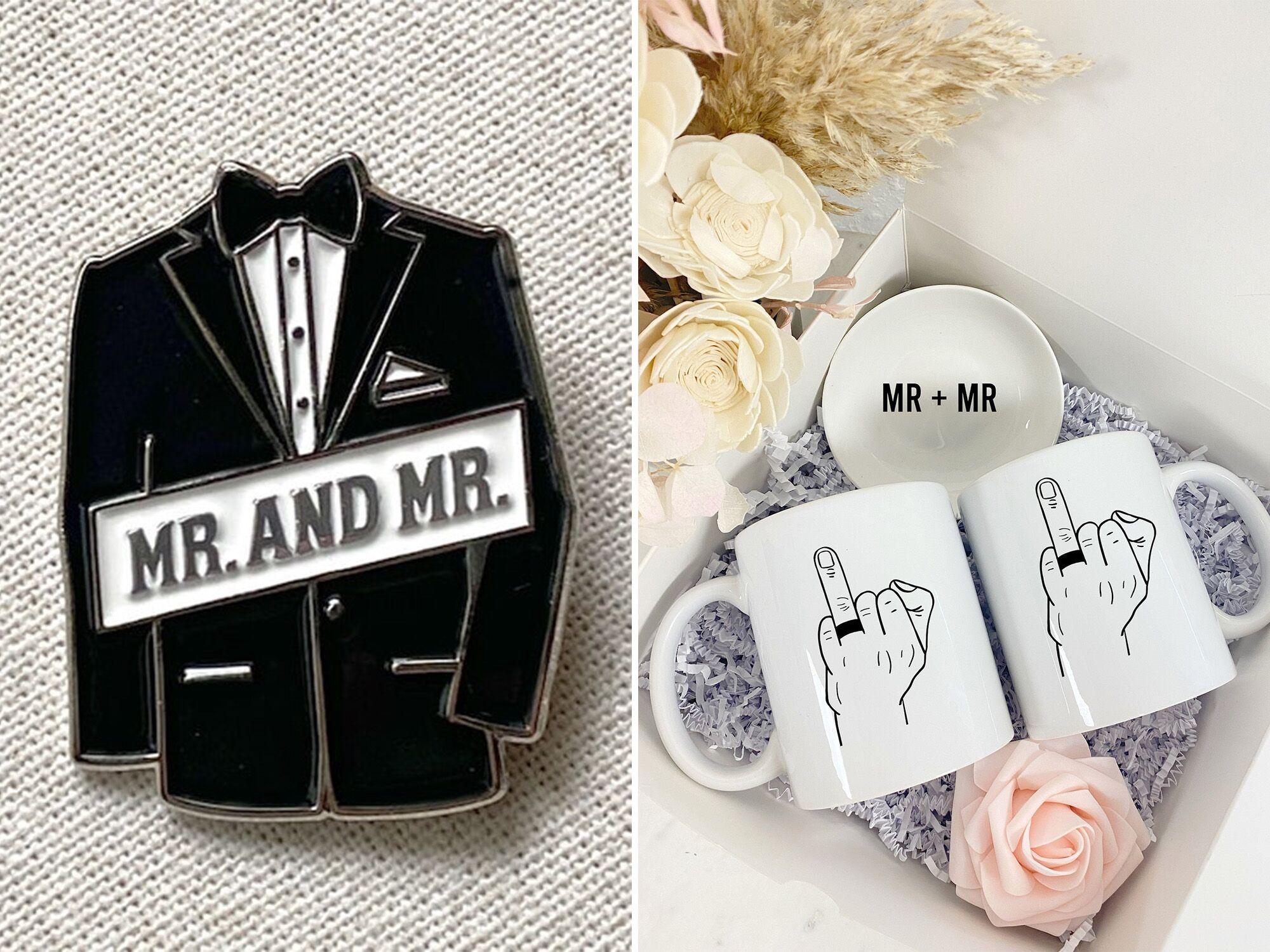 20 Mr. and Mr. Gifts to Make the Happy Couple Smile