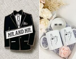 20 Mr. and Mr. Gifts to Make the Happy Couple Smile