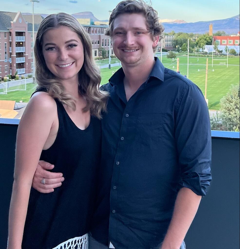 One of Jared and Hannah's dates at Devil's Kitchen in Grand Junction. 