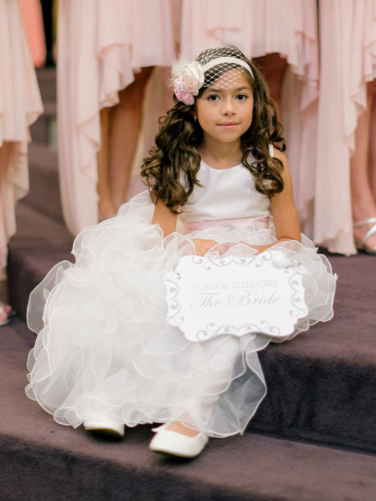 14 Adorable Flower Girl Hairstyles