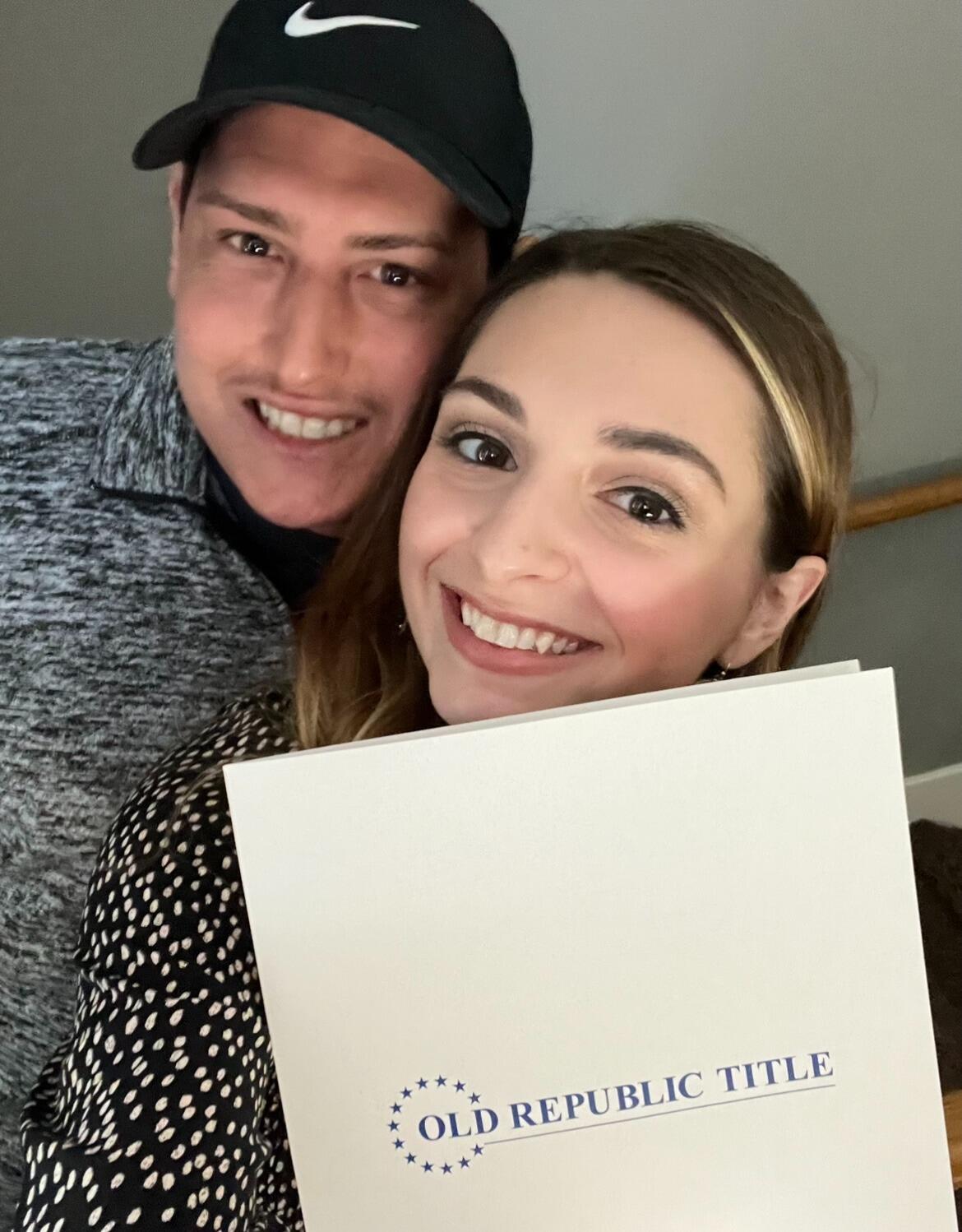 Jenna and Drew closed on their land.