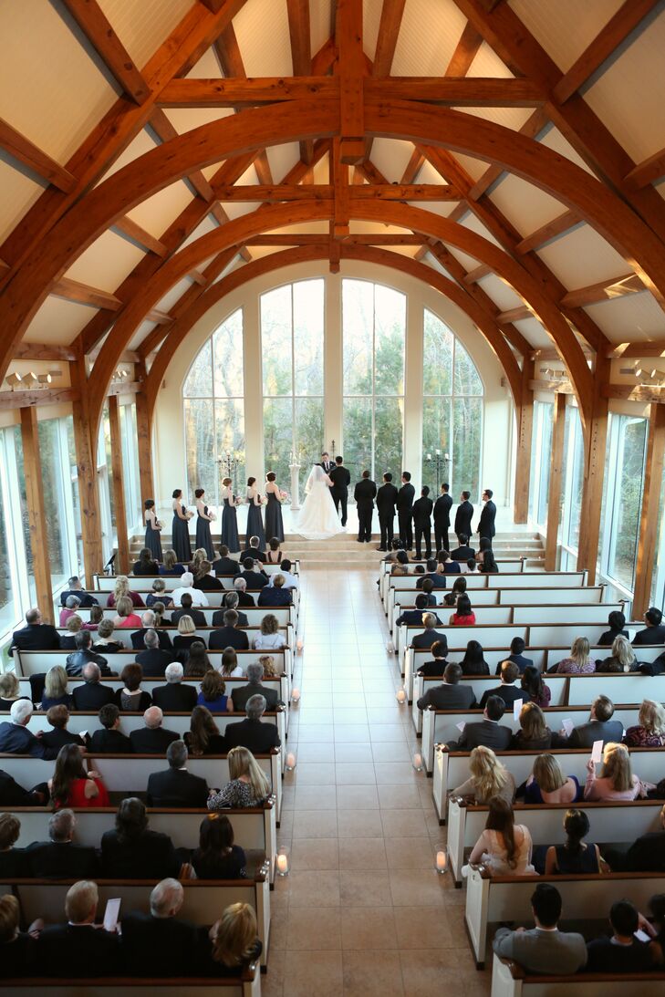 Chapel Ceremony At Ashton Gardens In Corinth Texas