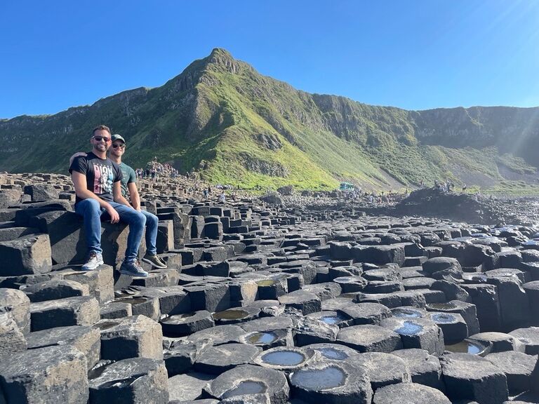 Our first trip to the Giant's Causeway in Northern Ireland.