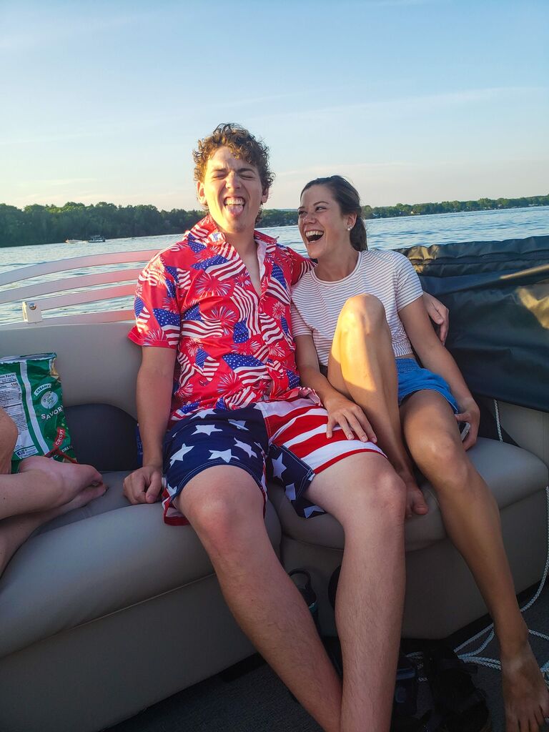 After 6 months of dating, they had the "we're dating, right?" conversation. 