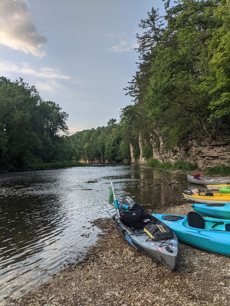 Annual Upper Iowa River kayak trip