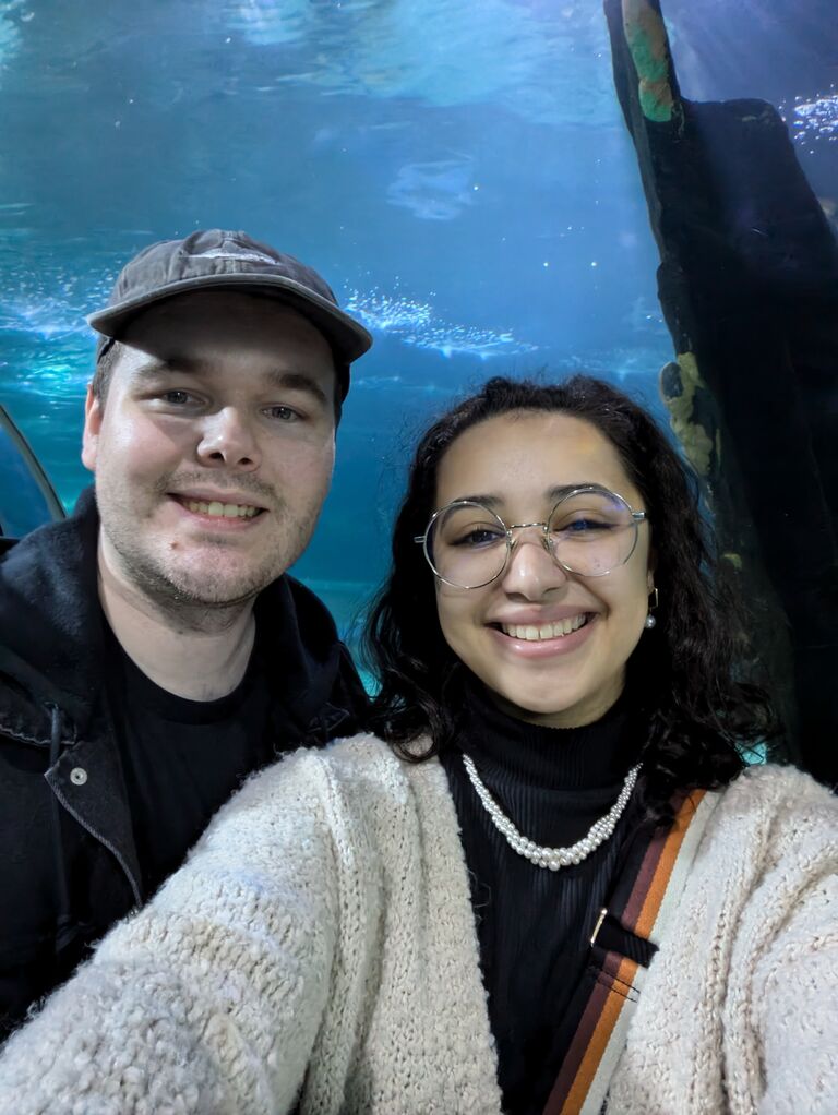 Situated in a renovated powerhouse in Cleveland, the Greater Cleveland Aquarium was a unique and entertaining visit. 'I pet a turtle' - Jade