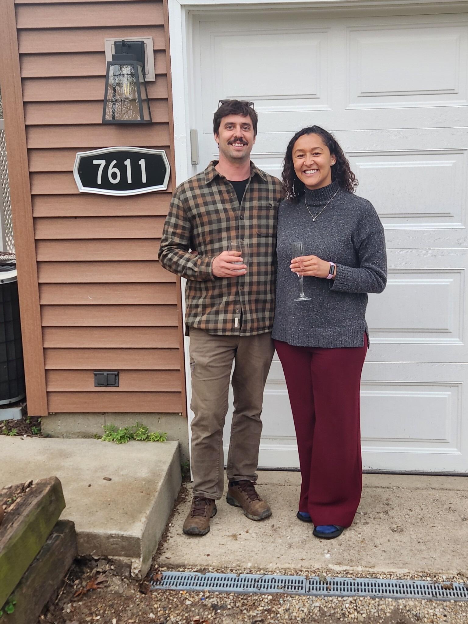 These two crazy kids went and bought a house! Goodbye Rogers Park, Hello Spring Grove.