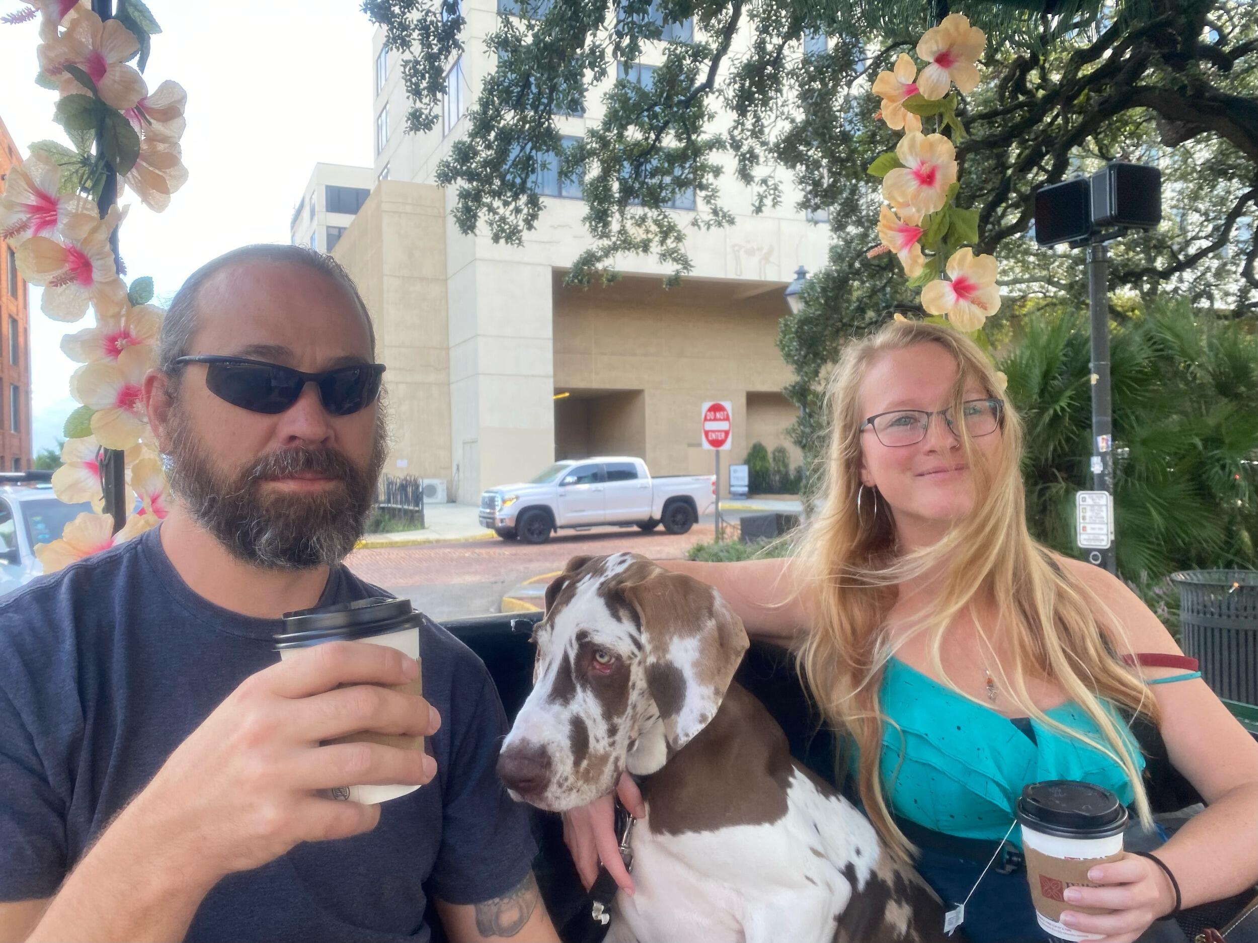 Horse carriage ride in Savannah, GA